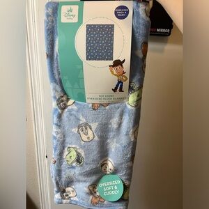 Disney Baby Toy Story Blue Plush Blanket